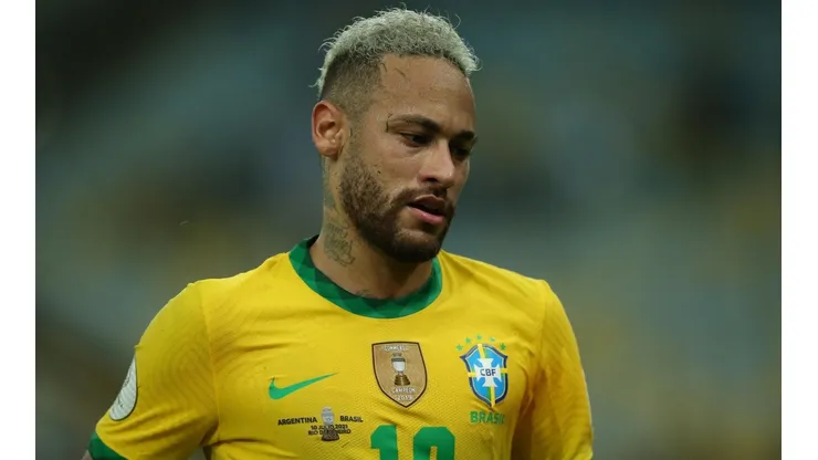 Neymar, durante a disputa da Copa América com a seleção brasileira (Foto: Getty Images)
