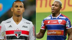 São Paulo e Fortaleza se enfrentam neste sábado (Foto: Getty Images e Kely Pereira/AGIF)