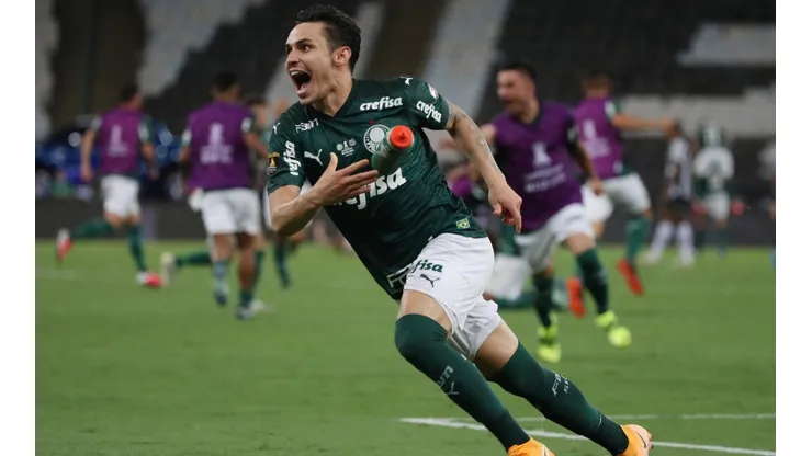 Raphael Veiga do Palmeiras. (Foto: Getty Images)