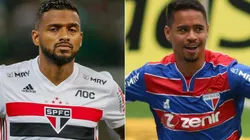 São Paulo e Fortaleza se enfrentam neste sábado (Foto: Getty Images / Fernando Moreno/AGIF)