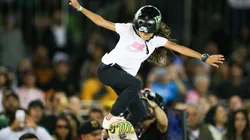 Rayssa Leal, uma das representantes do skate street brasileiro nos Jogos de Tóquio. (Foto: Getty Images)