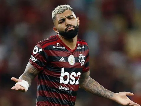 Após vidente prever queda de avião do Fla com Gabigol, atacante posta um vídeo nas redes sociais tirando onda no retorno da delegação ao Rio de Janeiro