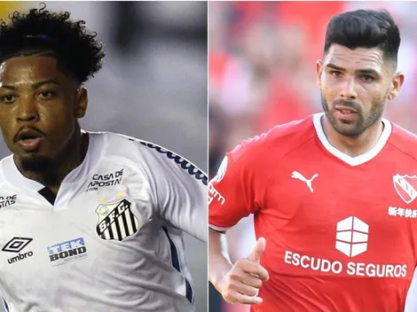 Santos sai na frente por uma vaga nas quartas da Sul-Americana: 1 a 0 sobre o Independiente