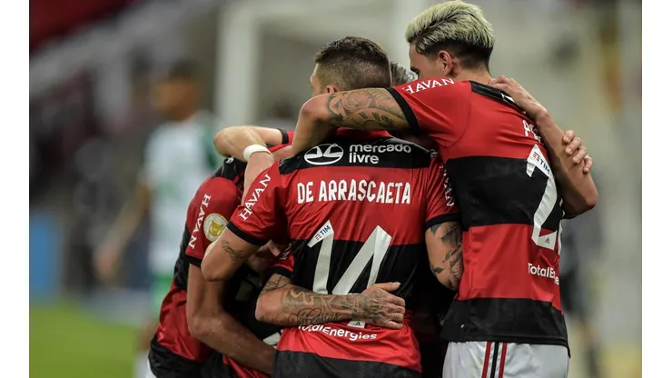 Confira os relacionados do Flamengo para o jogo contra o Defensa y Justicia, pelas oitavas de final da Libertadores. (Foto: Thiago Ribeiro/AGIF)
