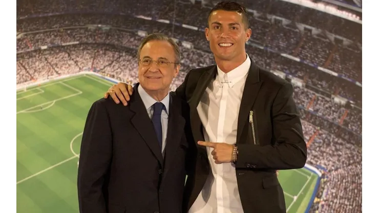 Florentino Pérez teve novos áudios vazados e, desta vez, CR7 foi alvo de críticas (Foto: Denis Doyle/Getty Images/Espanha)