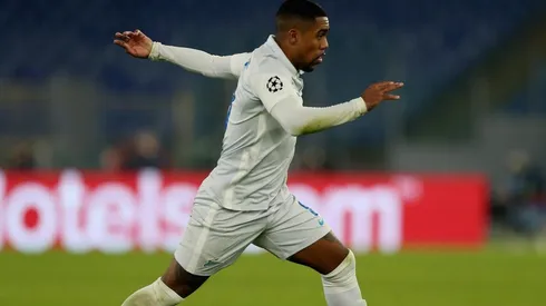 Malcom em ação com a camisa do Zenit (Foto: Getty Images)