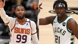 Phoenix Suns e Milwaukee Bucks são os finalistas da NBA (Foto: Getty Images)