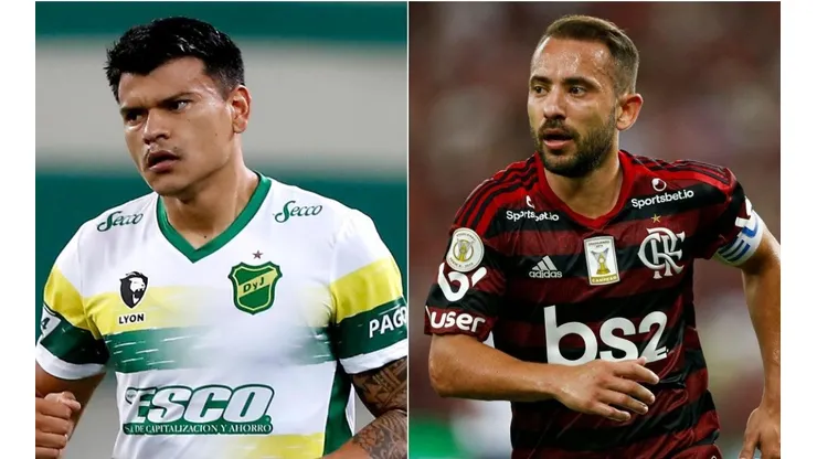 Defensa y Justicia e Flamengo se enfrentam na noite desta quarta-feira (Foto: Getty Images)