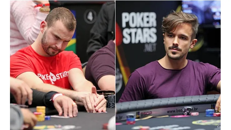 Renan Bruschi e Yuri Martind fizeram duas mesas finais juntos neste domingo (11) no PokerStars (Foto: Divulgação/BSOP)