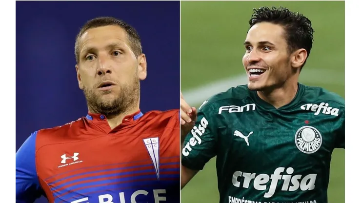 Universidad Católica e Palmeiras se enfrentam nesta quarta-feira (Foto: Getty Images)