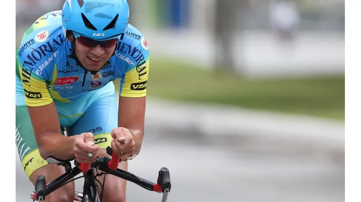 Lauro Chaman durante a Copa Brasileira de Paraciclismo, em 2013. (Foto: Getty Image)