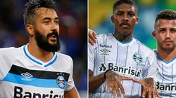 Douglas: avaliou o momento de Jean Pyerre e as atitudes do camisa 7 (Fotos: Lucas Uebel/Grêmio/Divulgação)