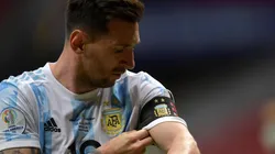 Messi recebe homenagem em monumento de Buenos Aires antes da final da Copa América entre Brasil x Argentina. (Foto: Getty Images)