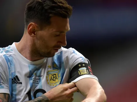 Messi recebe homenagem em monumento de Buenos Aires antes da final da Copa América entre Brasil x Argentina