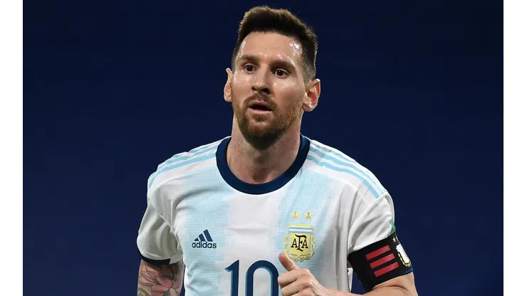 Messi busca conquistar o primeiro título com a camisa da seleção argentina (Foto: Getty Images)