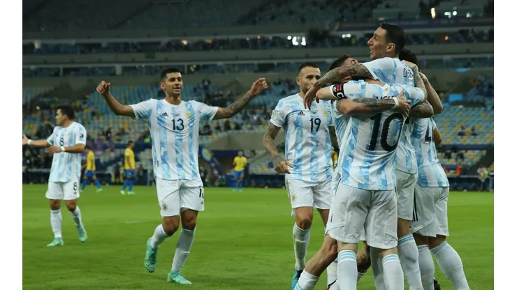 Argentina é campeã da Copa América e conquista o seu 15º do torneio. (Foto: Getty Images)
