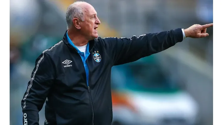Felipão: quer um goleiro experiente (Foto: Lucas Uebel/Grêmio/Divulgação)