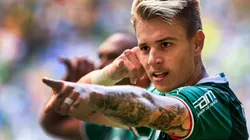 O atacante teve uma ótima passagem pelo Palestra. (Foto: Ale Cabral/AGIF)