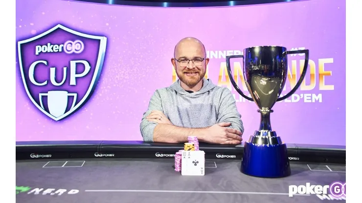 Dylan Linde arrumou um bom prêmio ao vencer o Evento #3 da Poker Go Cup (Foto: Divulgação)
