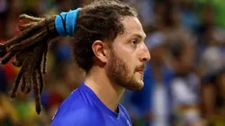Fábio Chiuffa, ponta-direita da Seleção Brasileira de Handebol. Jogador é um dos destaques do Brasil para as Olimpíadas (Foto: Getty Images)