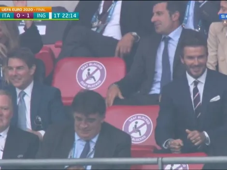 Tom Cruise e David Beckham aparecem juntos na final da Eurocopa entre Itália x Inglaterra e internautas vão à loucura; veja os memes