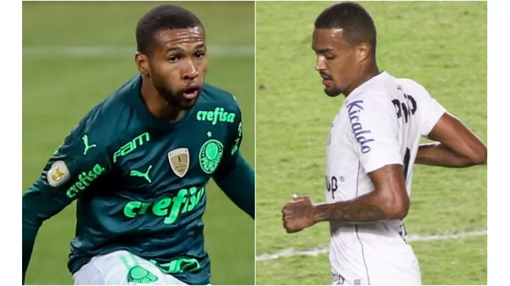 Palmeiras x Santos: Como assistir AO VIVO essa partida da Brasileirão. (Foto: Marcello Zambrana/Fernanda Luz/AGIF)