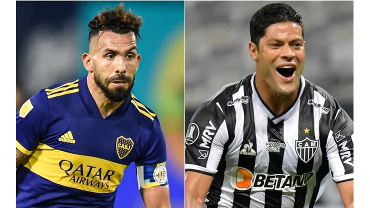 Boca Juniors e Atlético-MG se enfrentam pela Copa Libertadores (Foto: Getty Images)