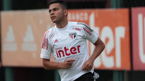 Bruno Rodrigues está a caminho do Famalicão, de Portugal. (Foto: Rubens Chiri/saopaulofc.net)