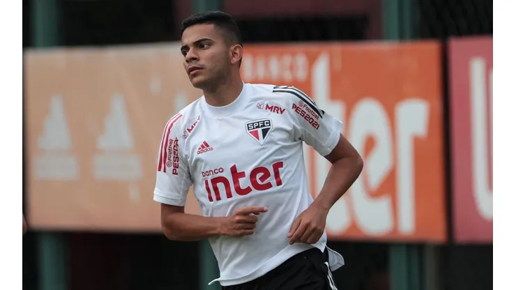 Bruno Rodrigues está a caminho do Famalicão, de Portugal. (Foto: Rubens Chiri/saopaulofc.net)