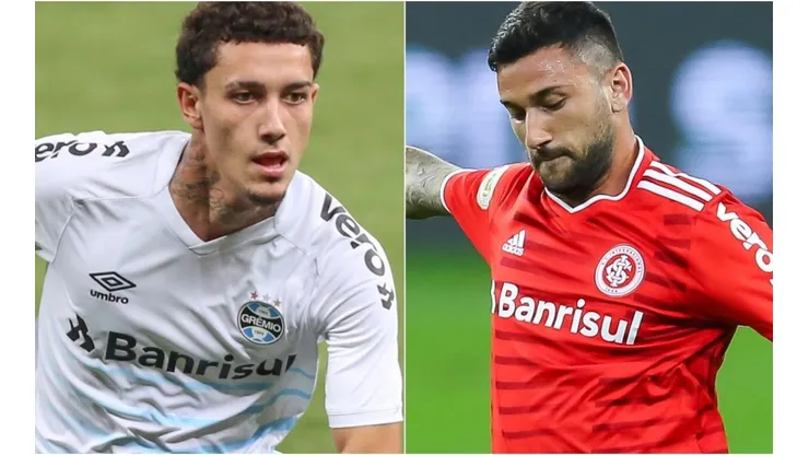 Grêmio x Internacional: Como assistir AO VIVO o clássico do Campeonato Brasileiro. (Foto: Marcello Zambrana/ Pedro H. Tesch/AGIF)