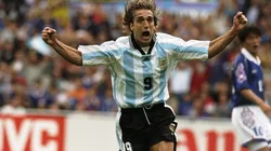 Batistuta brilhou no último título conquistado pela Argentina (Foto: Getty Images)