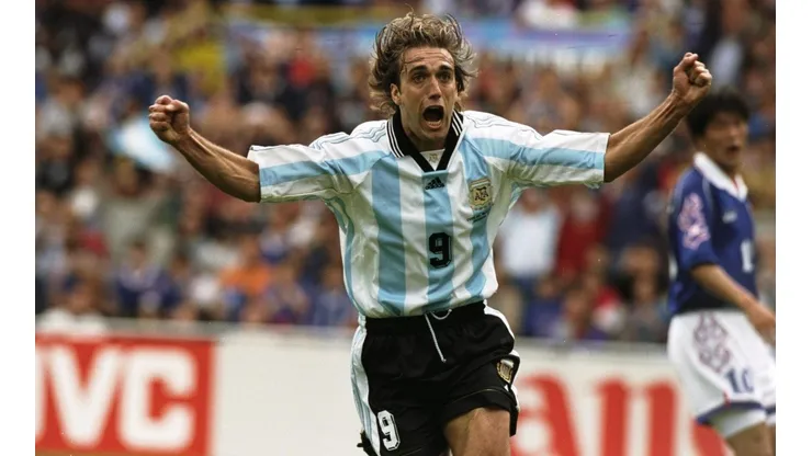 Batistuta brilhou no último título conquistado pela Argentina (Foto: Getty Images)