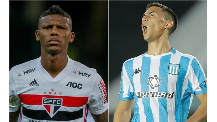 São Paulo e Racing se enfrentam pelas oitavas da Libertadores (Foto: Getty Images)