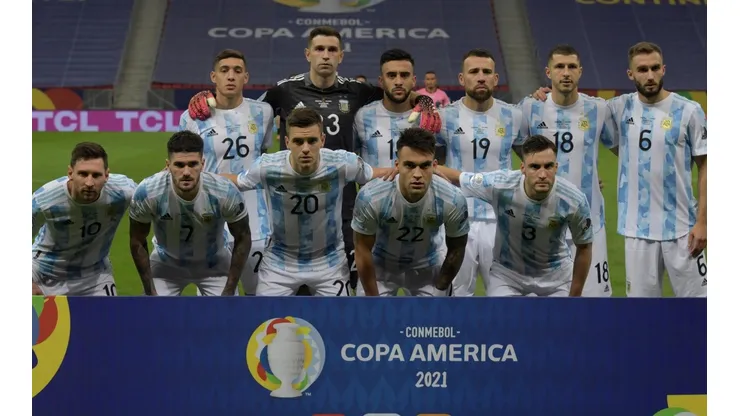 Seleção Argentina na Copa América. (Foto: Getty Images)