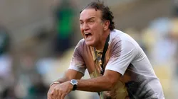 Cuca comandou o Santos no vice-campeonato da Libertadores. (Foto: Mauro Pimentel – Pool/Getty Images)