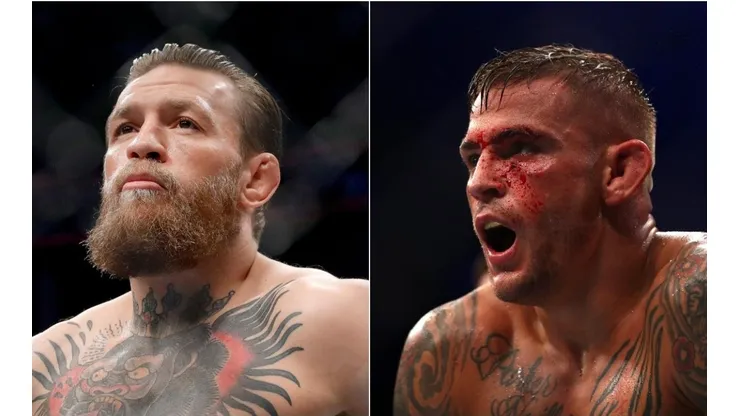 Conor McGregor e Dustin Poirier (Foto: Getty Images)