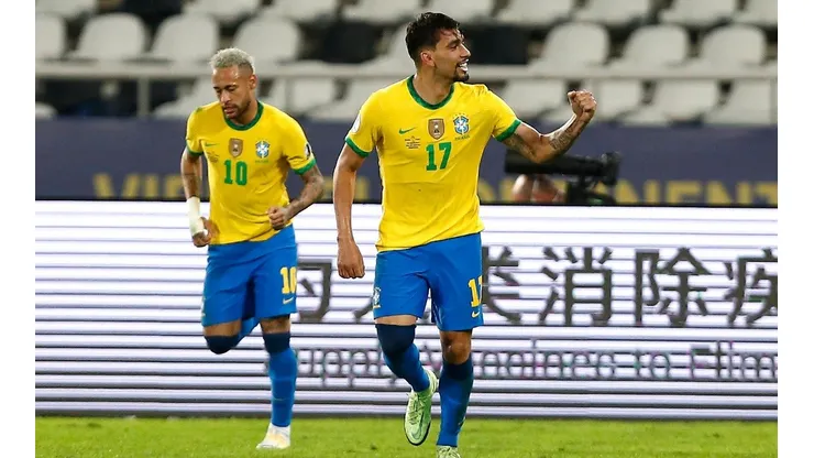 Lucas Paquetá marcou o gol que colocou o Brasil em mais uma final de Copa América (Foto: Getty Images)