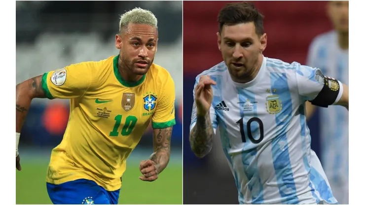 Copa América: Brasil x Argentina decidem a grande final do torneio de seleções . (Foto: Getty Images)