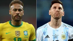Neymar e Messi, ex-companheiros de Barcelona, estarão frente a frente (Foto: Getty Images)