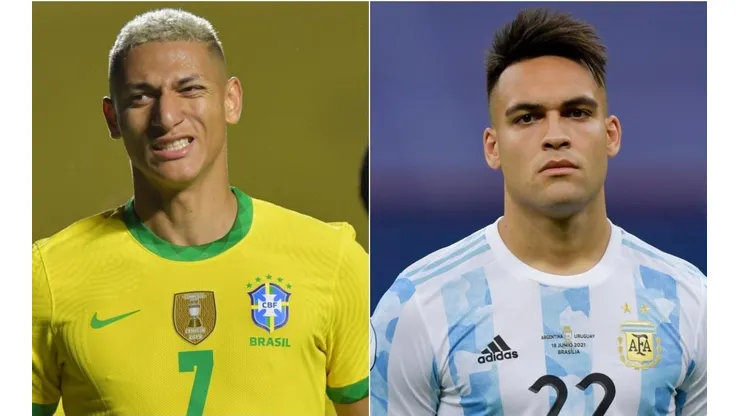 Brasil e Argentina decidem a Copa América neste sábado (Foto: Getty Images)