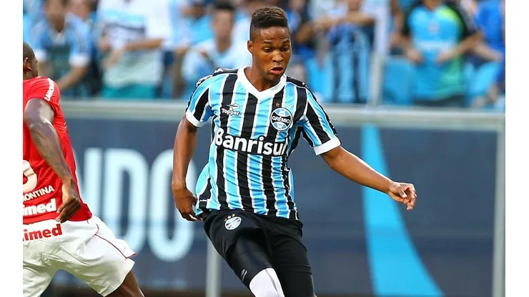 Wendell: quer voltar ao Tricolor (Foto: Lucas Uebel/Grêmio/Divulgação)