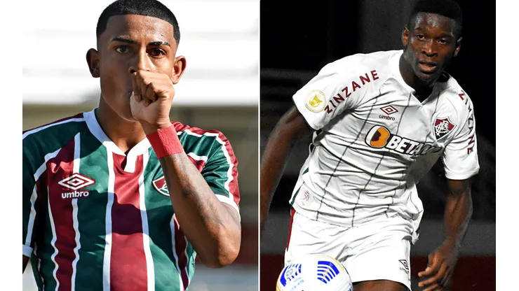 J. Kennedy segue se recuperando, enquanto L. Henrique foi destaque no Fla-Flu (FOTOS: MAILSON SANTANA/FLUMINENSE FC/DIVULGAÇÃO)