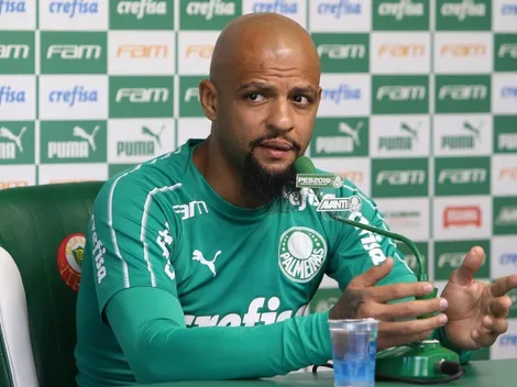 Athletico Paranaense estuda proposta por Felipe Melo para próxima temporada