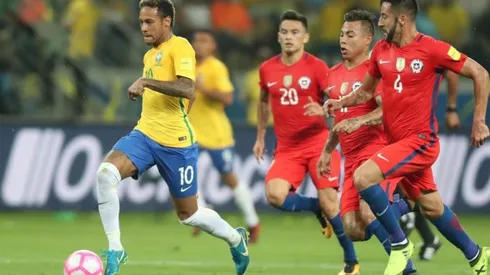 Brasil x Chile no Allianz Parque em 2017. (Foto: Lucas Figueiredo/CBF)