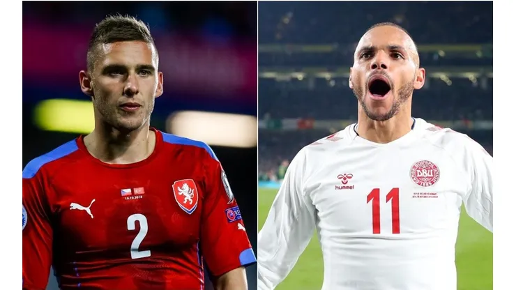 República Tcheca e Dinamarca se enfrentam neste sábado (Foto: Getty Images)