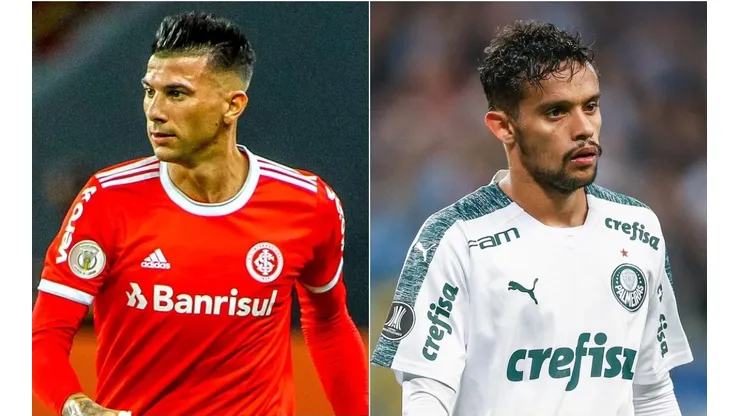 Internacional e Palmeiras se enfrentam nesta quarta-feira (Foto: Getty Images)