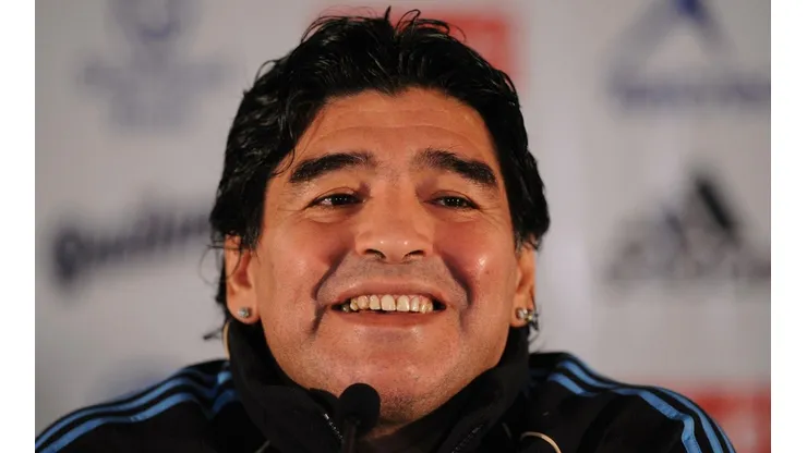 O ídolo do futebol, Diego Armando Maradona. (Foto: Getty Images)