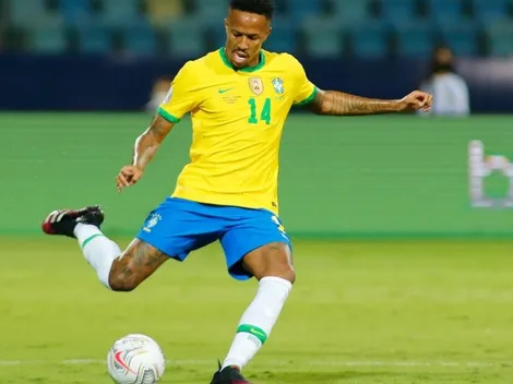 Éder Militão abre o placar para o Brasil contra o Equador, pela Copa América