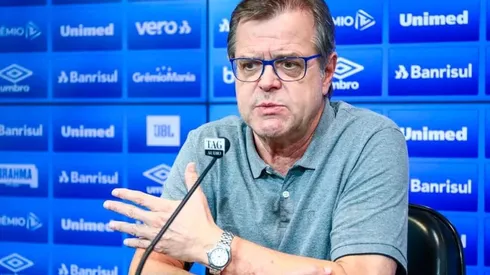 Dirigente negou qualquer negociação em andamento - Foto: Lucas Uebel/Flickr Oficial do Grêmio/Divulgação.