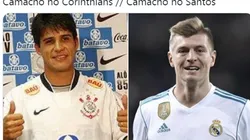 Torcedores do Corinthians repercutem bom início de Camacho pelo Santos